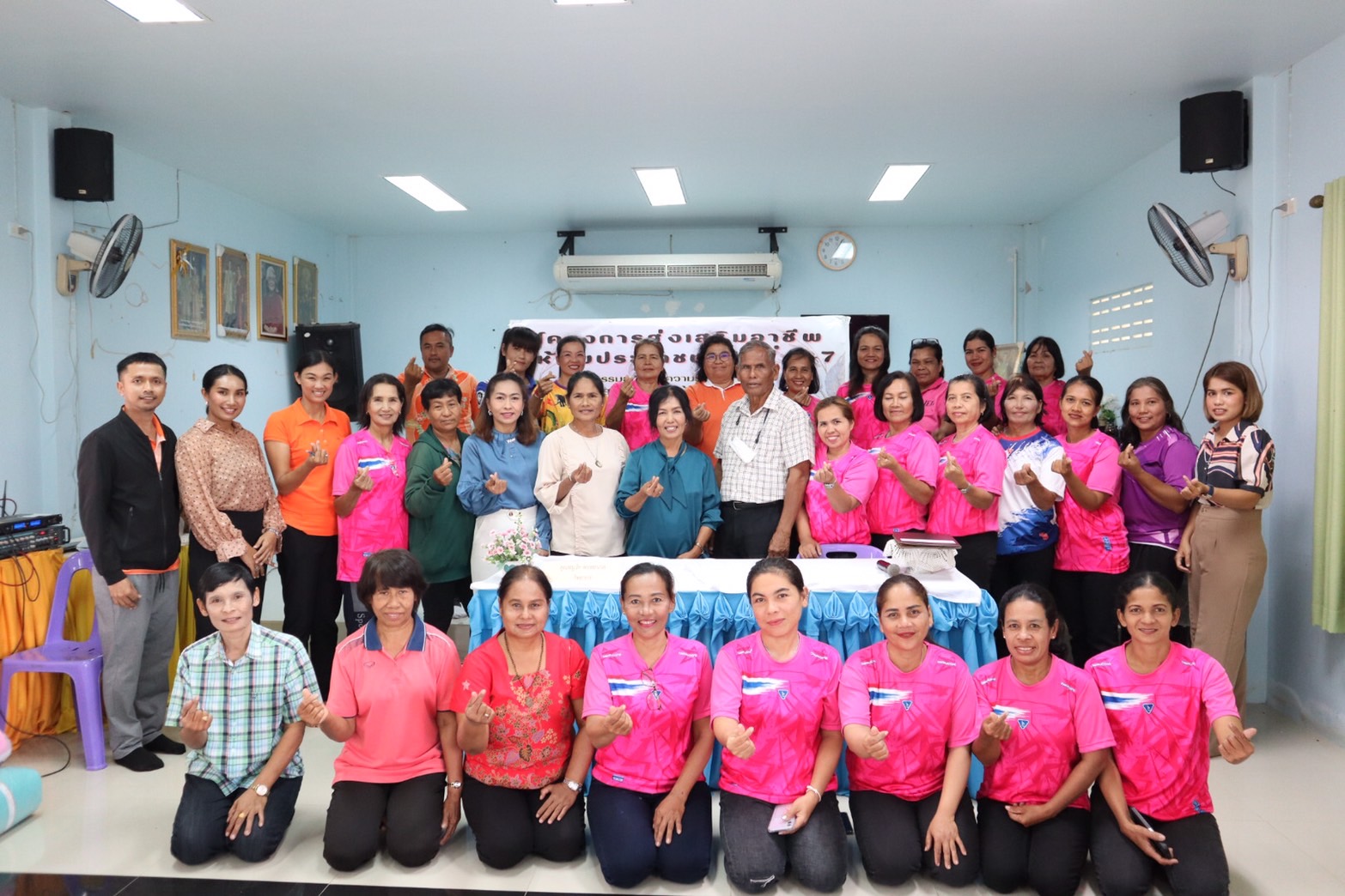 โครงการ การส่งเสริมอาชีพให้กับประชาชน หมู่ที่ 1-7 กิจกรรมอบรมให้ความรู้และฝึกอาชีพ